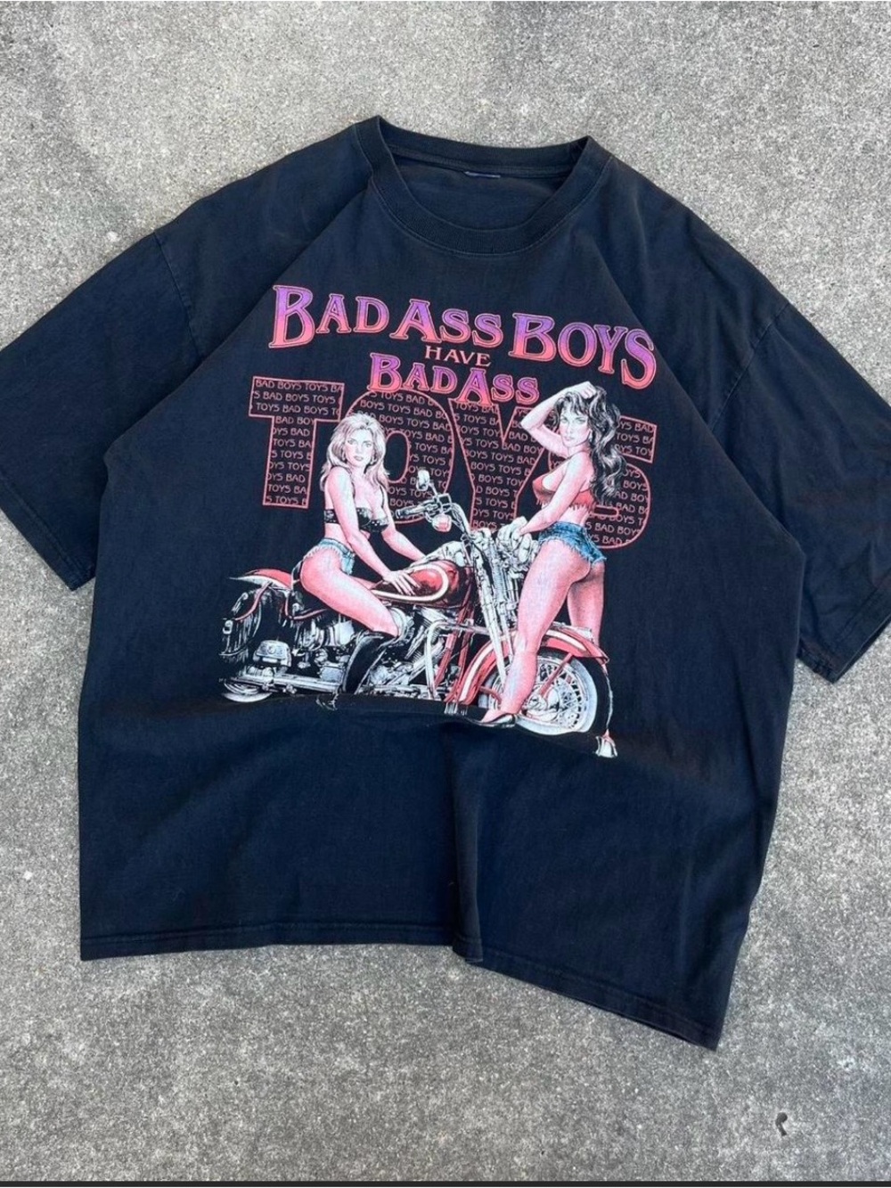Bad Ass Boys Have Bad Ass Toys Graphic Tee
